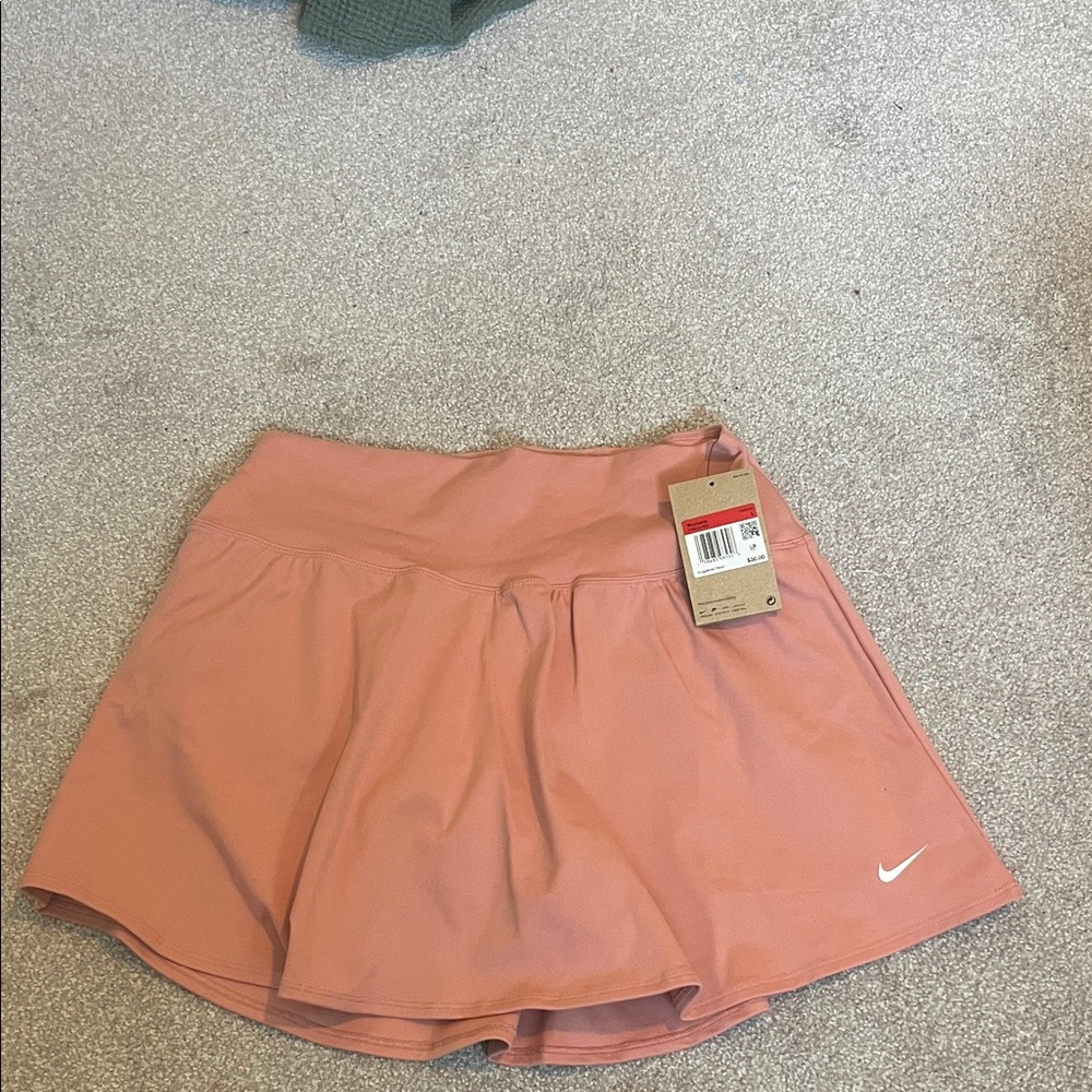 Nike Pink Peach Athletic Skirt NWT